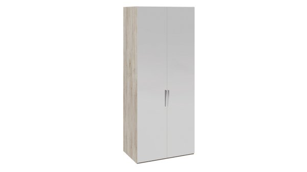 Шкаф для одежды с 2-я зеркальными дверями СМ 348.07.004 Эмбер (ТриЯ)